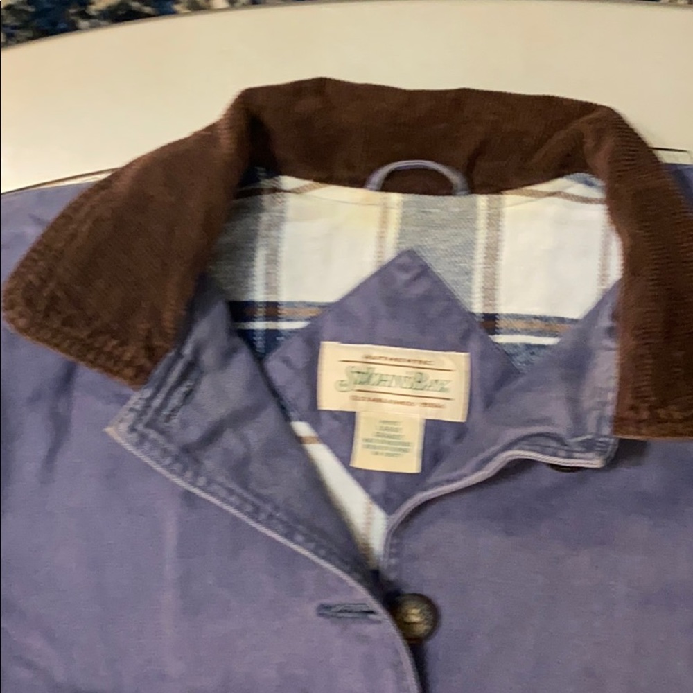 Men Jacket Stjhon’s Bay Large steel and brown